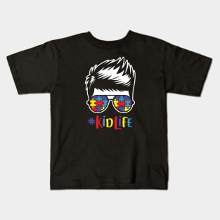 Autism Awareness Design Kids T-Shirt